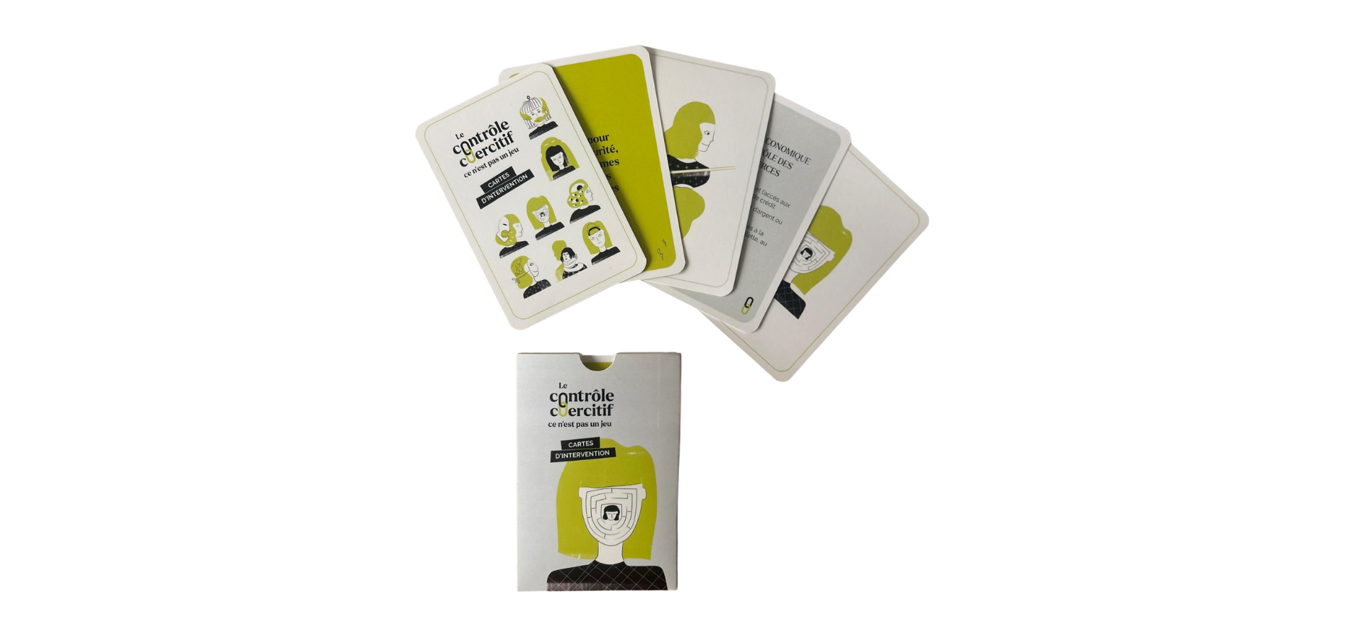 Cartes d'intervention avec boîtier